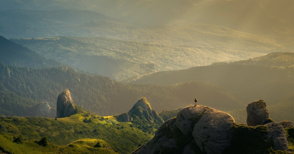 A hiking trail