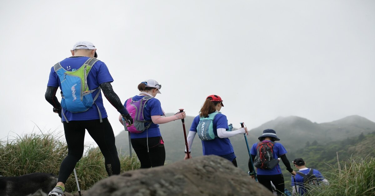 hikers on the mountains