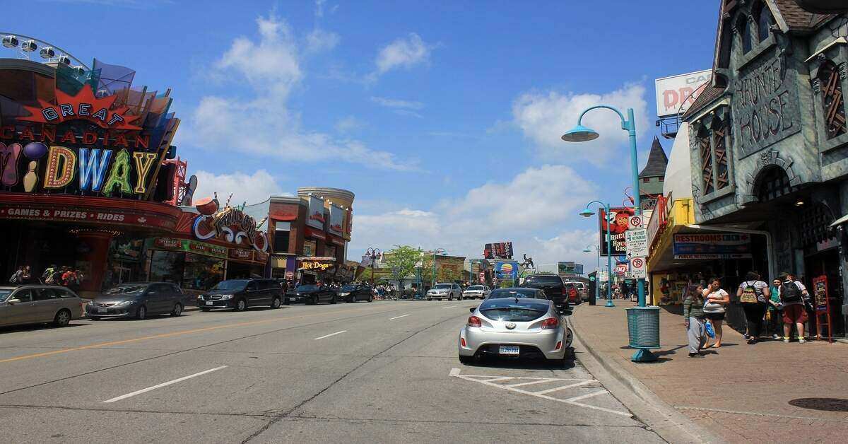 downtown Niagara Falls