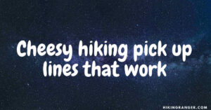 hiking pick up lines graphic