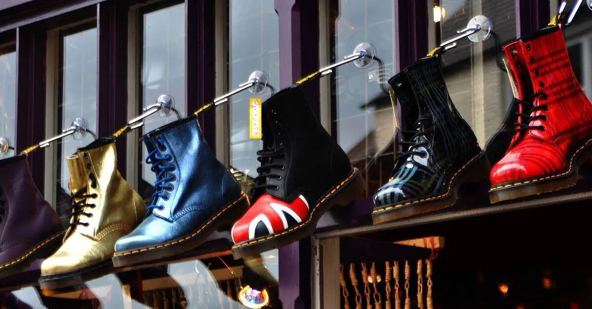Different Doc Martens boots