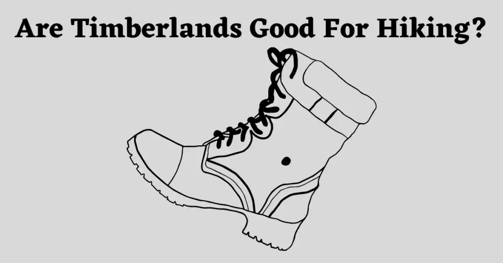 Image for "Are Timberlands good for hiking?"