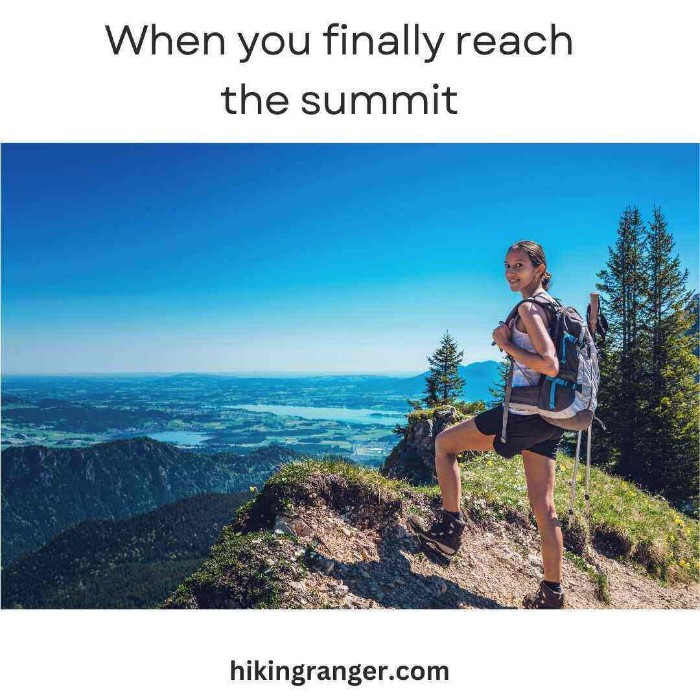 A Collection of 21 Most Hilarious Hiking Memes