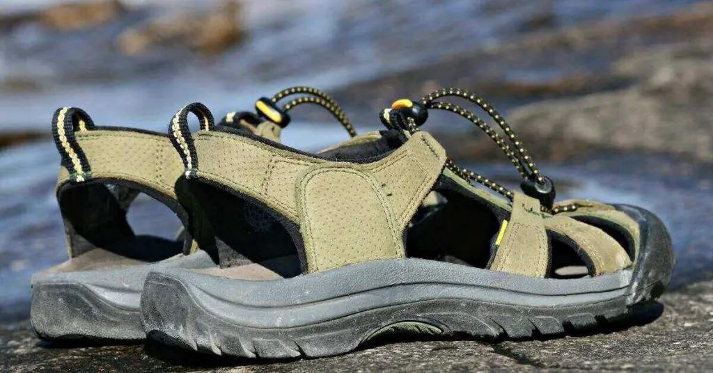 Photo of a pair of hiking sandals